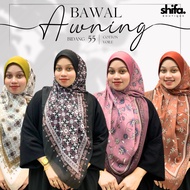 Tudung Bawal Awning Cotton Bidang Besar Labuh | Bawal Awning Cotton Bidang 50 | Bidang 55