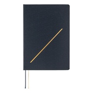 Hobonichi Techo 2026 English Version Slash (Navy) [A5/1 Day 1 Page/January/Monday Start]