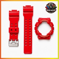 GA110 Bnb GD100 Bnb Glossy Red with Gold Wording Bnb Ga110 GD100 Tali Jam GA110 Strap GA120 GD120
