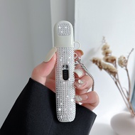 Popcase relx Infinity 2 trường hợp kim loại dây buộc Bling bọc kim tuyến với Pod cap đối với relx In