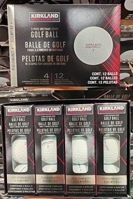 Costco Cokirkland กอล์ฟยืดหยุ่นสูงสามชั้นลูกบอล12เทย์เลอร์เหม่ย