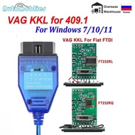 VAG KKL 409 FIATECUSCAN Untuk Fiat FTDI FT232RL FT232RQ Alat Diagnostik OBD2 VAG KKL 409.1 Kabel Pen