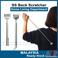 Beauty🪞Penggaru Belakang Back Itchy Scratcher Retractable Stainless-Steel Back Scratcher Elderly Fun