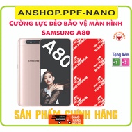 Toughened flexible screen protector for Samsung A80 phone