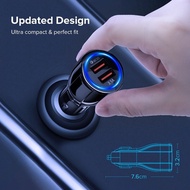 5V 2.4A Car Charger Dual USB Fast Charging QC Phone Charger Adapter For iPhone 11 Pro Max 6 7 8 Plus