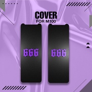 UNGU 3D LOGO 666 Case for M100 Black Purple