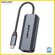 WAVLINK USB C to Ethernet Adapter 5Gbps RJ45 Gigabit LAN Ethernet Network Adapter for laptop Compute