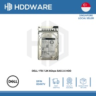 DELL 1TB 7.2K 12G SAS 2.5'' 512n HDD // 0D4N7V // D4N7V // ST1000NX0473