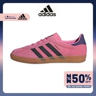 【Adidas】Adidas GAZELLE Pink Black Sneakers Low Cut Indoor Women