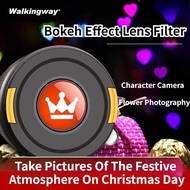 Bokeh Effect Lens Cap Cover Filter Bokeh Lens Cap camera lens Kit for Artistic Romantic Creative Nig
