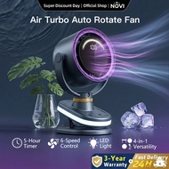 Desktop Silent Fan Clip on Fan Automatic With Night Light 199 Level Turbo Fan 10000Mah Battery Life 
