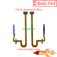 OPPO A76 / A78 / A79 Power On Off Volume Switch Button Fingerprint Sensor Flex Ribbon For Replacemen