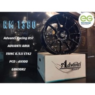NEW RIM 15 ADVANTI ARIA 6.5JJ ET42 AXIA BEZZA MYVI JAZZ CITY VIOS KELISA KENARI