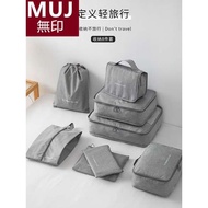 bag travel bag luggage bag travel Beg simpanan perjalanan MUJ Jepun yang tidak dicetak beg pakaian b