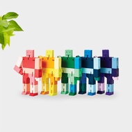 Cubebot 酷比人【漸層迷你】木製變形機器人益智設計療癒兒童禮物