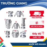 Stainless steel 304 Type F quick coupling (Type F) DN15-DN50