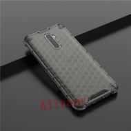 Realme X2 Pro Case Hard Honeycomb Clear Shockproof Phone Casing Realme X2 Pro X2Pro Back Cover
