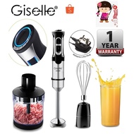 Giselle Hand Blender Set with 8 Speed Control & Msia Plug 650W (KEA0084)
