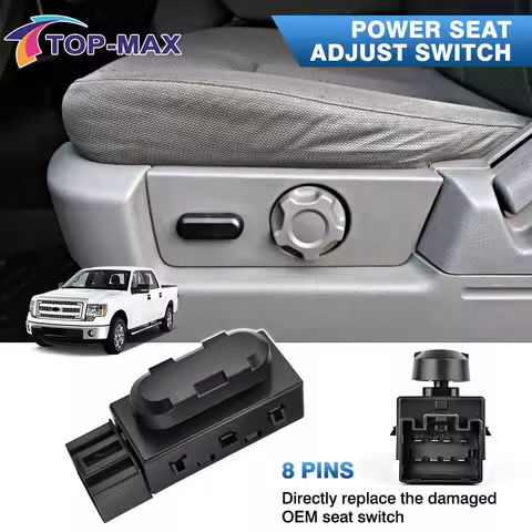 5F9Z-14A701-AA 1S9085 5F9T-14B709-AA Power Seat Adjust Switch for Ford Mustang F150 F250 F350 SW7258