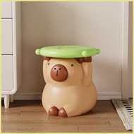 Animal Foot Stool Capybara Foot Stool Shoe Changing Stool Seat Cushion Cute Sofa Stool Animal Footst