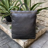 FINN ESKER GENUINE LEATHER LUMI BAG GREY