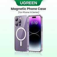UGREEN Magnetic Phone Case Protective Anti-collision Clear Phone Case for iPhone 14/14 Pro/14 Pro Ma