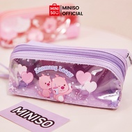 Miniso x ZANMANG Loopy Collection Tas Kosmetik Dengan Pegangan Desain Transparan Cosmetic Bag Tas Pe