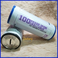 ∲ 100 pesos alkansiya ipon challenge (100,000 if completed) 100 peso bill ipon challenge (New desig