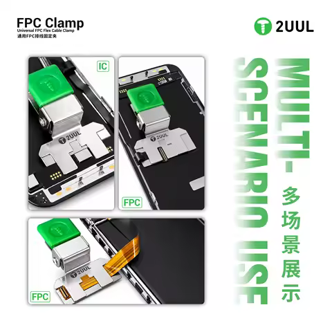 2UUL FC01 Flexible FPC Clamp PCB Ribbon Flex Cable Connector Clip Holder Mobile Phone Repair Electro