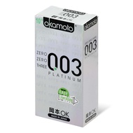 Okamoto 0.03 Platinum 10's Pack Latex Condom