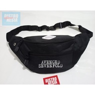 WaistBag Avenged Sevenfold heavy metal rock band sling bag / waist bag men's backpack a7x beg pingga