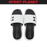 slippers Under Armour Men Playmaker Fixed Strap Slides Shoe Kasut Lelaki (3000061-102) Sport Planet 18-5