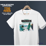 KATUN Distro T-Shirt - Haddock Conquer The Ocean - 24S Cotton KOmbed