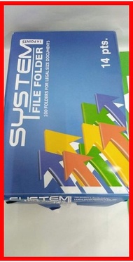 ◲ ◶ ✴ File Folder White Long and Short 14 points 1 ream 100 pcs