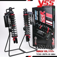 YSS โช๊คหลังแต่ง โช้คหลัง รุ่น G-SPORT (BLACK SERIES) สำหรับ AEROX 155 ปี2017 ขึ้นไป