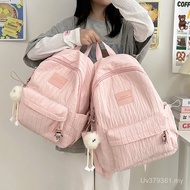 Design Lightweight Fresh Commuter Large-Capacity Class Student Backpack School Bag Junior High Schoo