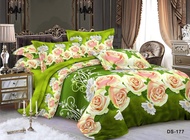 [NEW] Seprei Motif Bunga Tulip / Bunga Shabby 3D Murah Berkualitas Bahan Katun Premium Jahitan Rapih