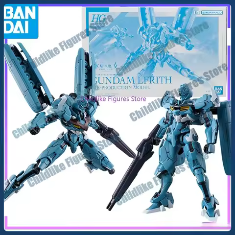 Bandai in Stock Original HG 1/144 GUNDAM LFRITH PRE-PRODUCTION MODEL Anime Action Figures Collectibl
