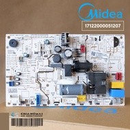 17122000051207 แผงวงจรแอร์ Midea แผงบอร์ดแอร์ไมเดีย บอร์ดคอยล์เย็น รุ่น MSVG-12CRN8-SC6 MSAG-12CRN8-