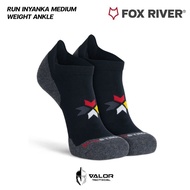 FOX RIVER MILLS - Run Inyanka Medium Weight Ankle Socks ถุงเท้าวิ่ง ข้อสั้น เนื้อนุ่มสบายเท้า ไม่อับ