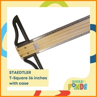 ✹ ◕ ⇦ Staedtler 24 or 36" T - Square Detachable Head - Acrylic Sides