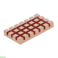 dusur Pure Copper Heatsink Cooler Heat Sink Ultra-thin Copper Fin for M 2 NGFF 2242 2260 PCI-E NVME 