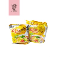 Paldo Cheese Ramen Noodle Fun & Yum 111gr - Korean Ramen Cheese Soup Instantmie