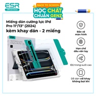ESR tempered film for iPad Pro 11'/13" (2024) with adhesive tray - 2 pieces - iPad Pro 11 inch case 