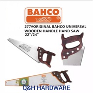 Original BAHCO Universal Wooden Handle Hand Saw 277 (22")