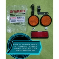 WARNING LIGHT REFLECTOR Y16ZR/NVX155/Y15ZR V1,V2/LCNEW V4-V8 FRONT FENDER REFLECTOR  BRACKET SET+REF