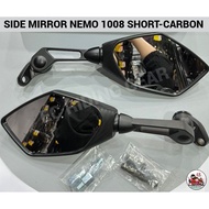 SIDE MIRROR NEMO 1008 SHORT-CARBON MOTORCYCLE