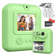 [Instant Printing Camera] Portable Instant Printing Camera, Front And Rear 48MP Lenses, 2 Print Mode
