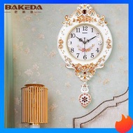 seiko wall clock European clock round creative wall clock swing fashion personality wall watch mute living room clock quartz clock home