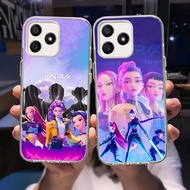 T7 K-Pop Demon Hunters TPU Case for Realme C51 C55 C53 Note 60 C33 50 C61 C35 Narzo N61